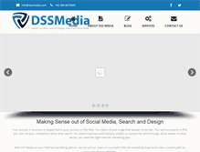 Tablet Screenshot of dssmedia.com